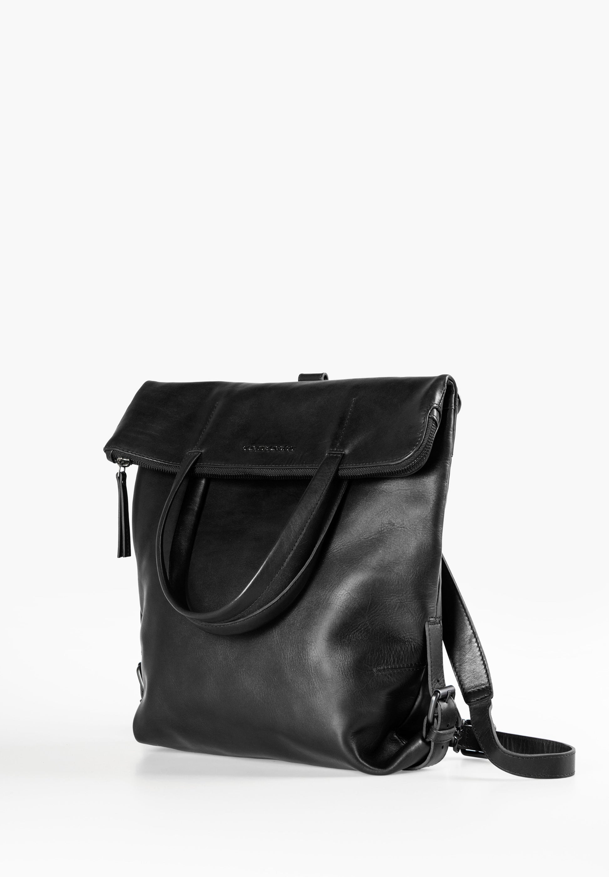 Aunts & Uncles - SS25 - Pomelo Handbag/Backpack in Jet Black - 1