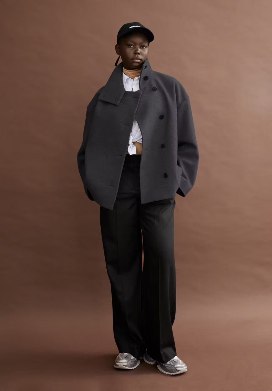FW24 - Armedangels - Majelaa Jacket in Steel Melange - front 5