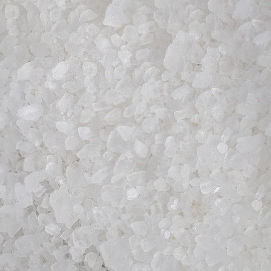 Peugeot Coarse White Salt, closeup of crystals
