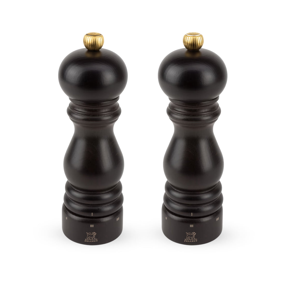 Peugeot Paris Salt and Pepper Mill Duo, in Chocolate