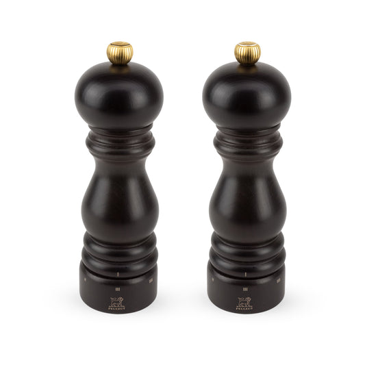 Peugeot Paris Salt and Pepper Mill Duo, in Chocolate