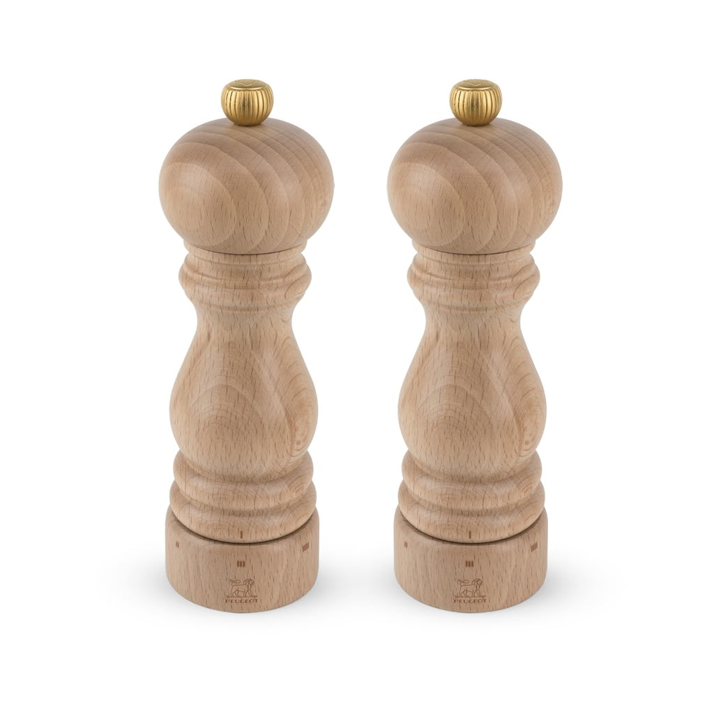 Peugeot Paris Salt and Pepper Mill Duo, in Natural