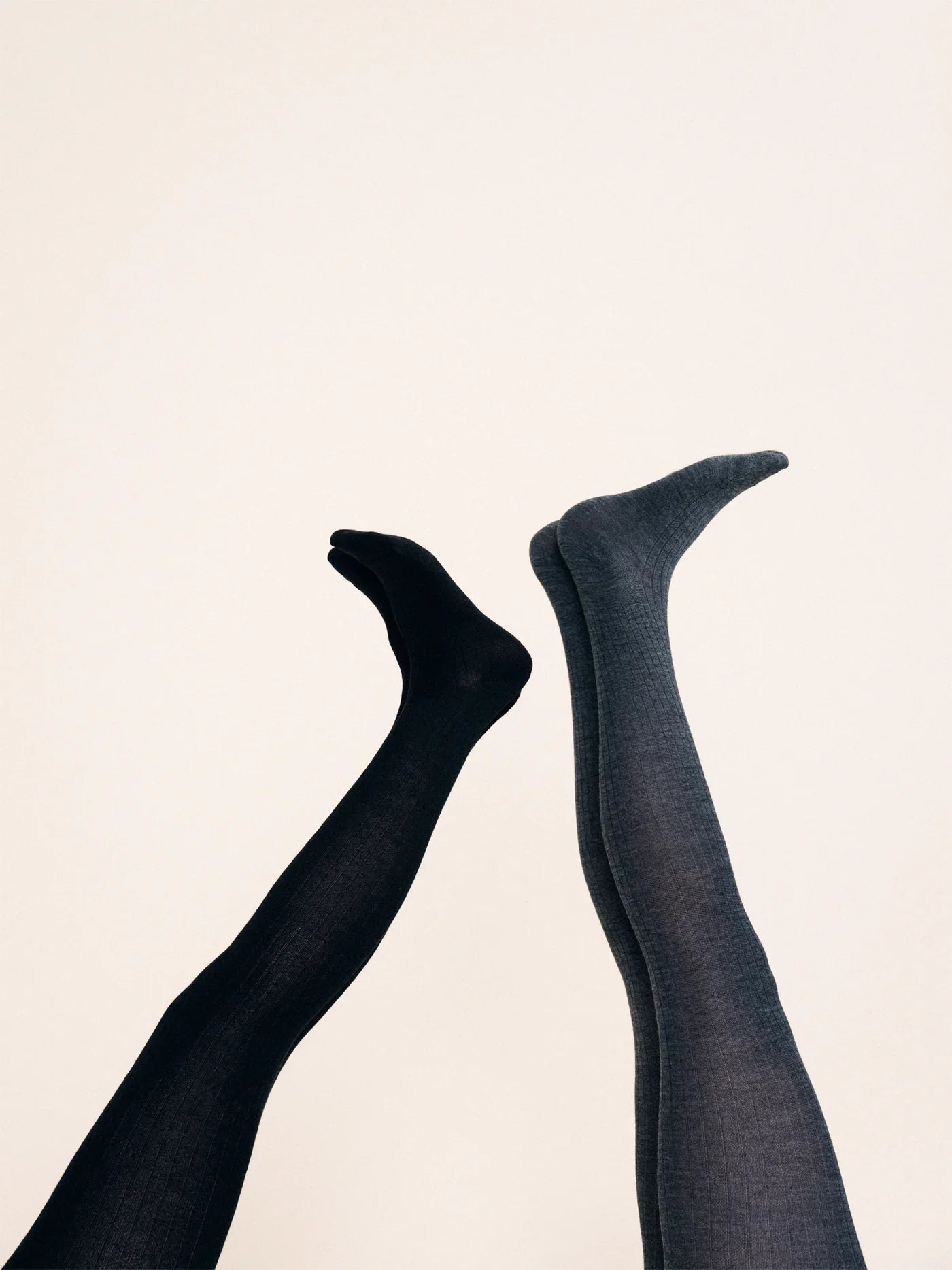 Hansel from Basel - FW24 - Rib Wool Tight in Black 3