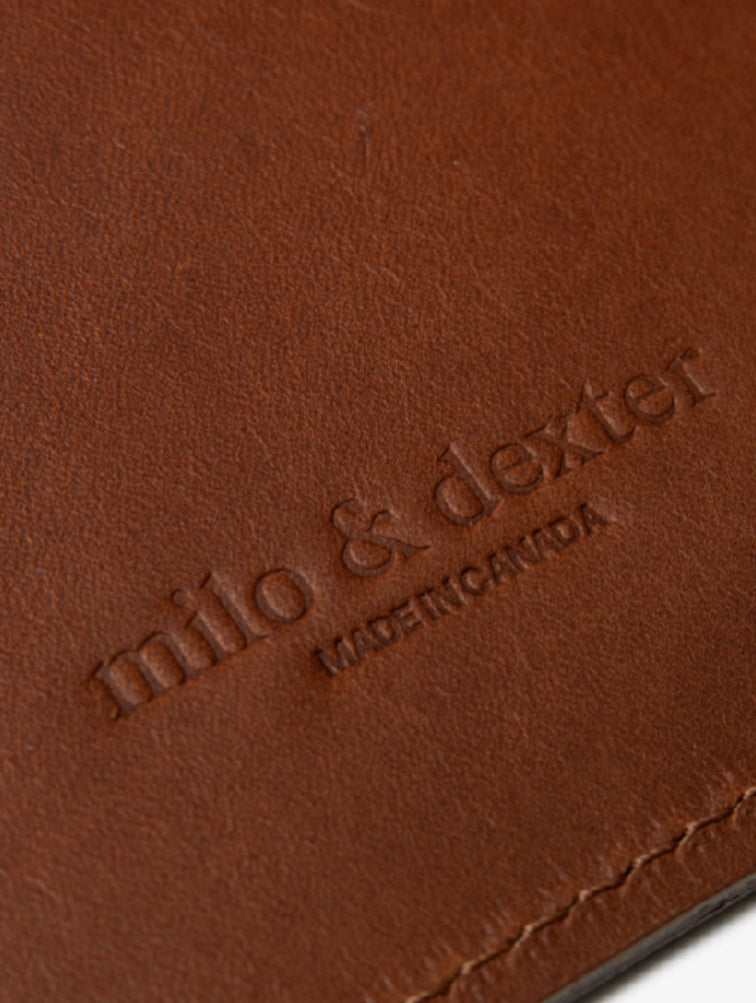 Leather Laptop Sleeve in Brown