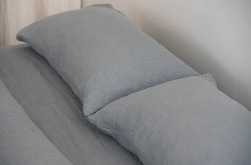 Linen Pillow Case 2pc Queen | Ocean Teal