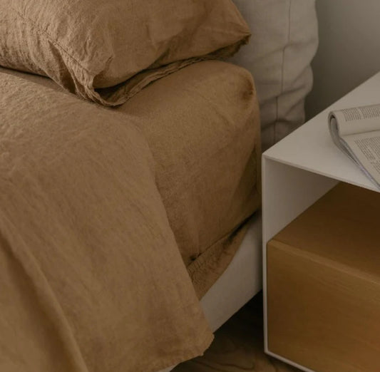 Fitted Sheet | King | Oatmeal
