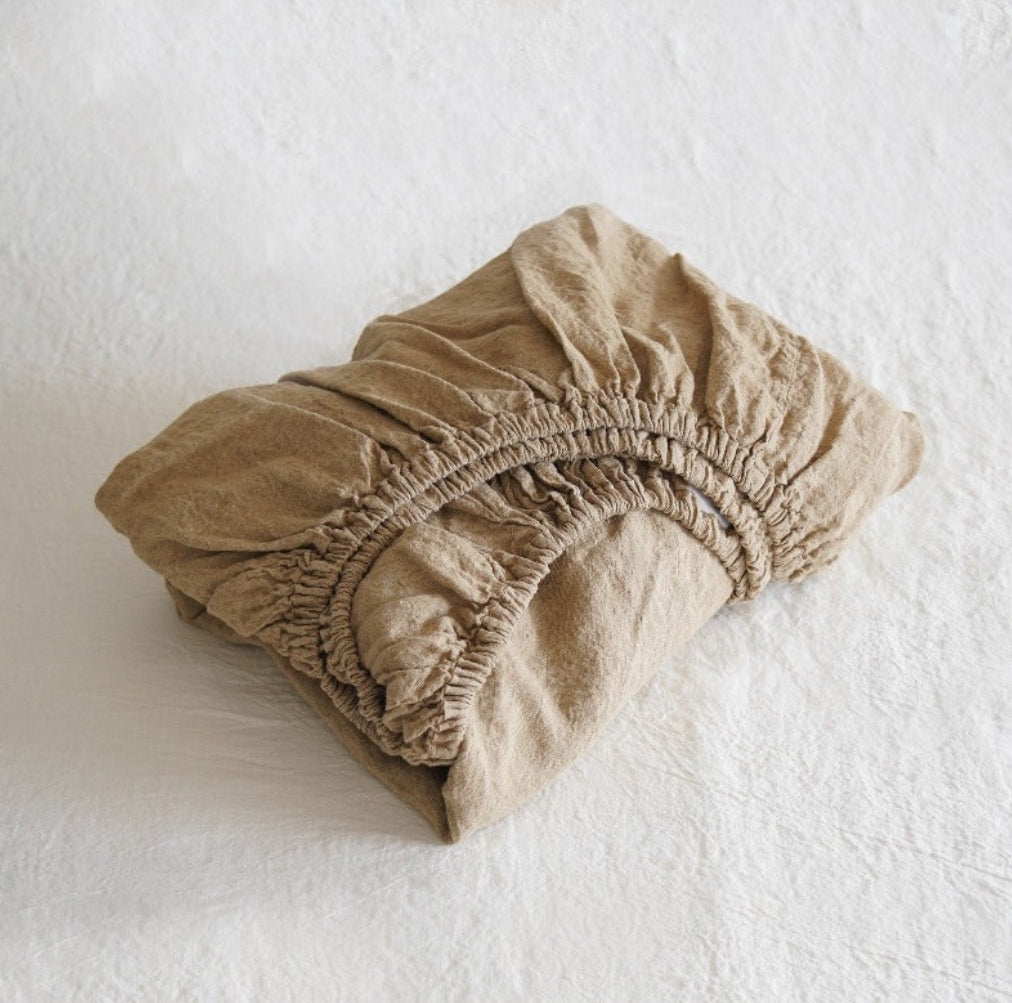 Fitted Sheet | King | Oatmeal