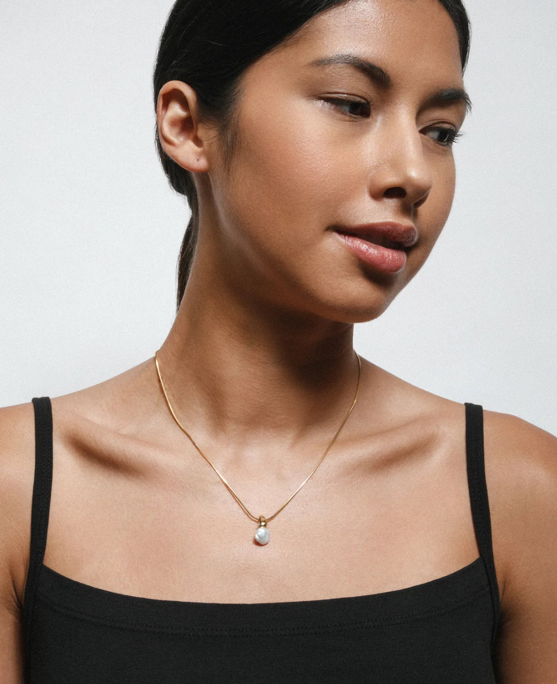 Emmy Necklace | Gold