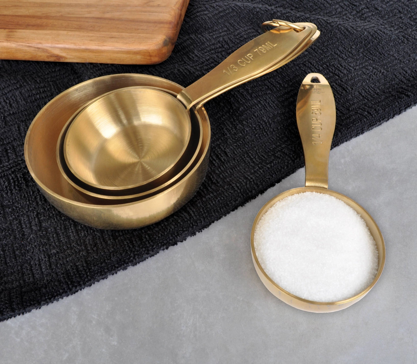 Measuring Cups | 4pc | Gold