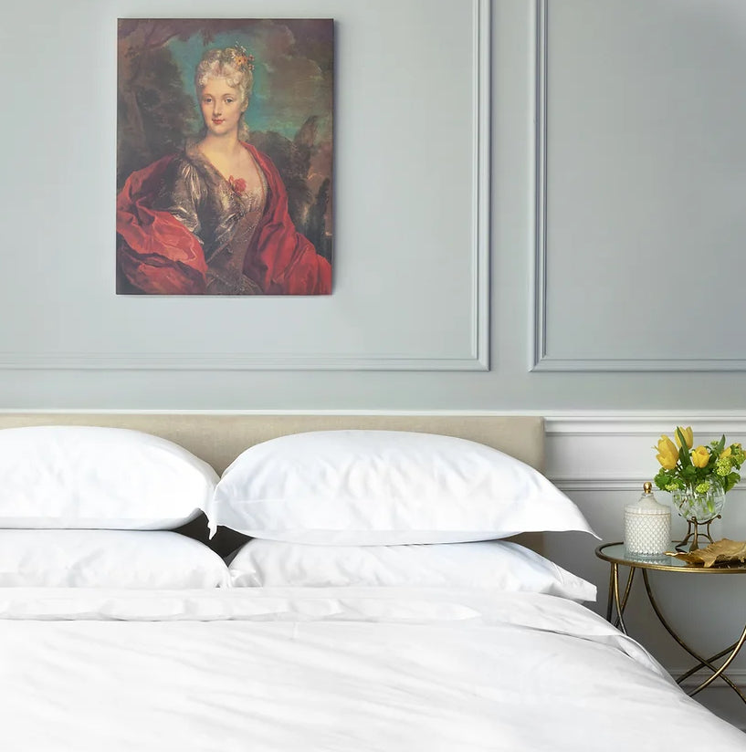 Grand Veneto Sateen | Pillowcase | White | Queen