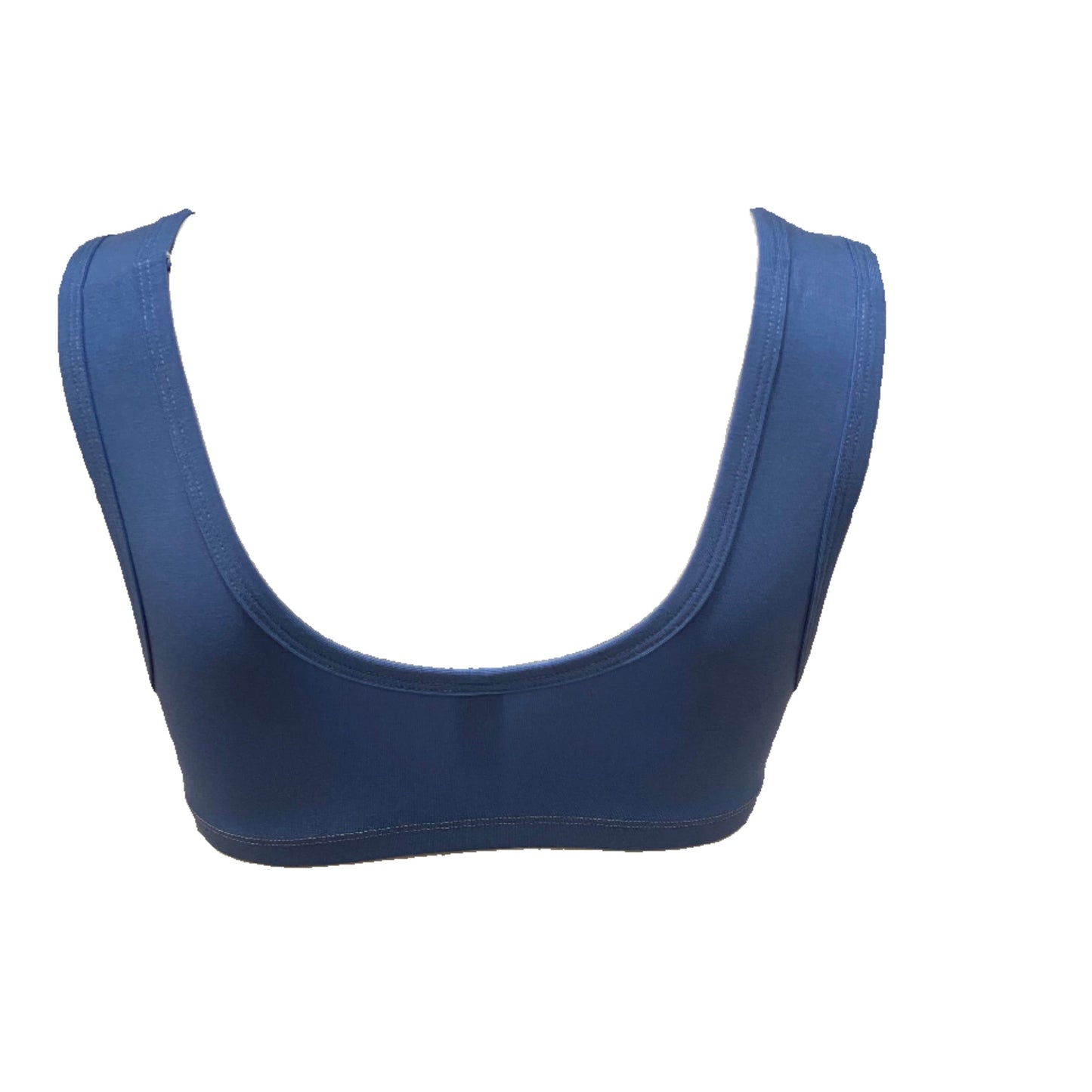SS24 - Mary Young - Mayes Bra in Cornflower - On mannequin back 2