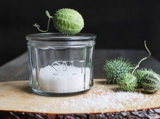 Salt Cellar | Pressed Glass