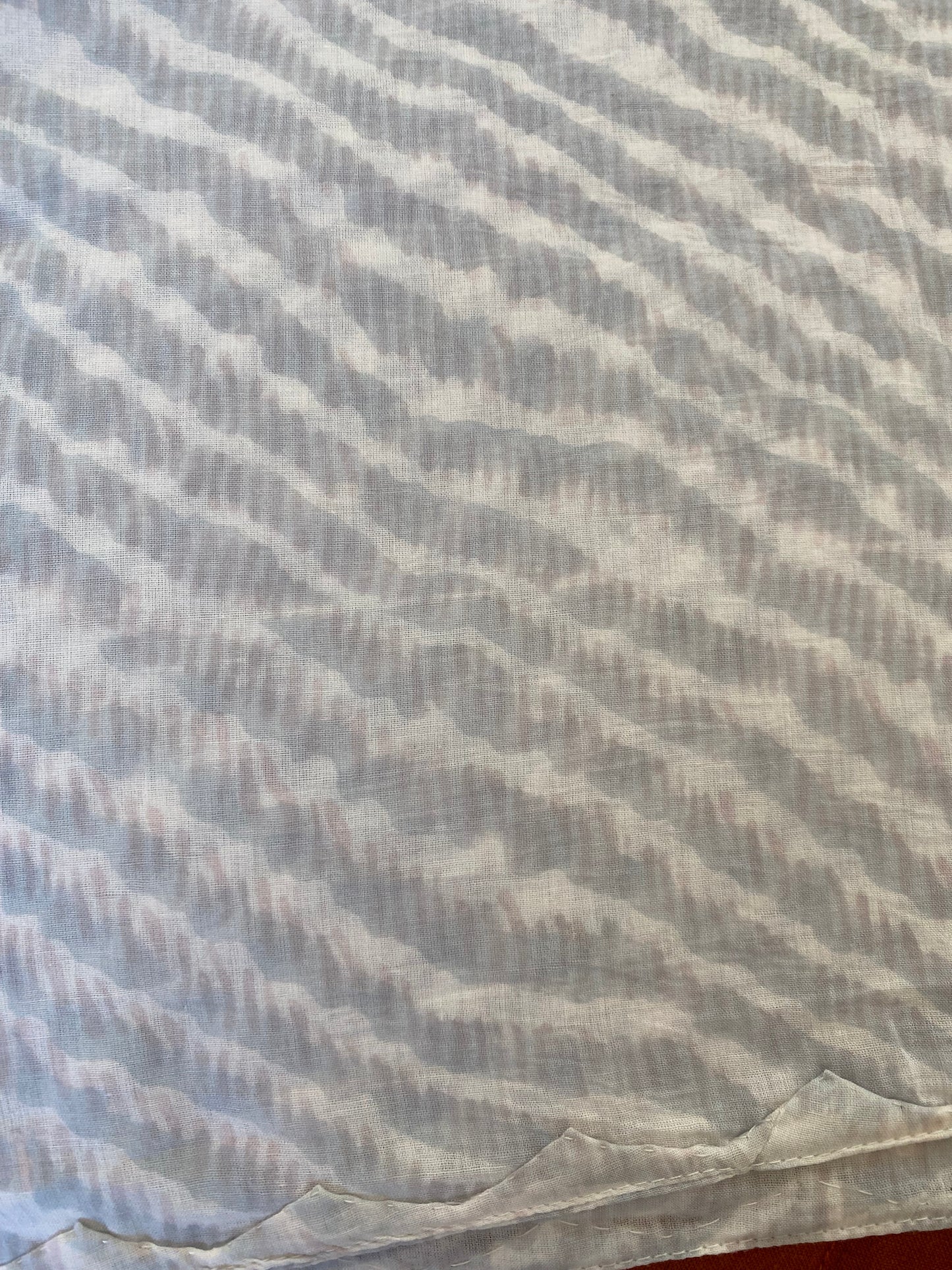 Hand Block Printed Cotton Pillowcase Set | Mod Zebra