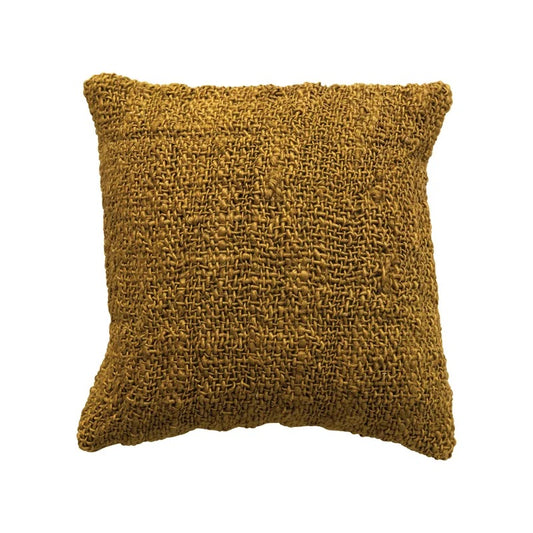 Jute Pillow |Chartreuse | 20x20"
