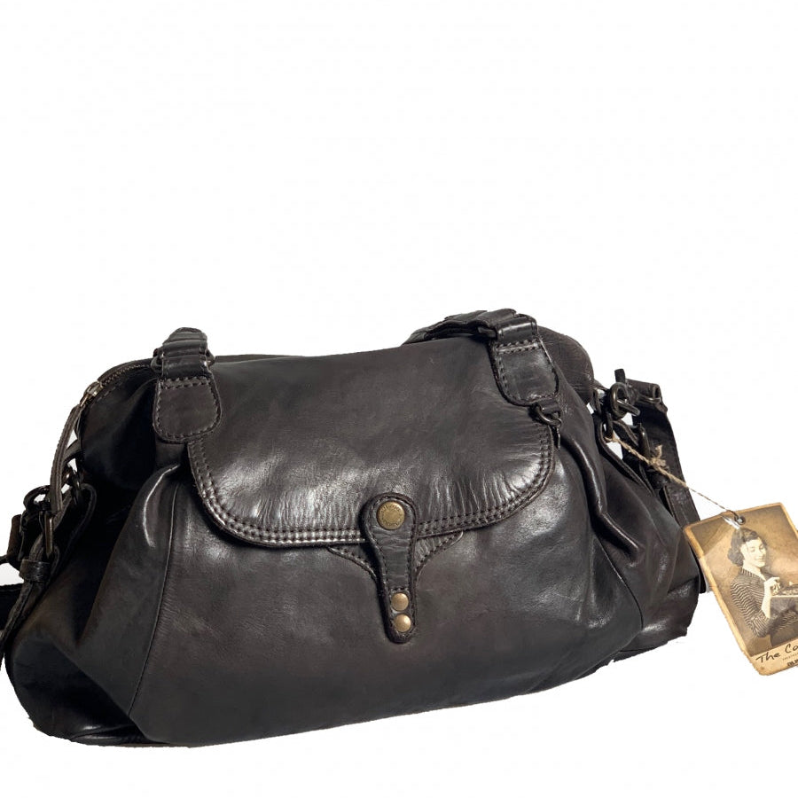 Aunts & Uncles - SS24 - Lemon Jelly Shoulder Leather Bag in Turf - display front 4