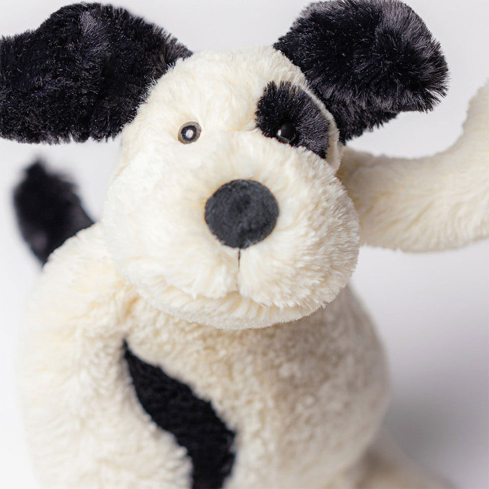 Bashful Black & Cream Puppy | Medium