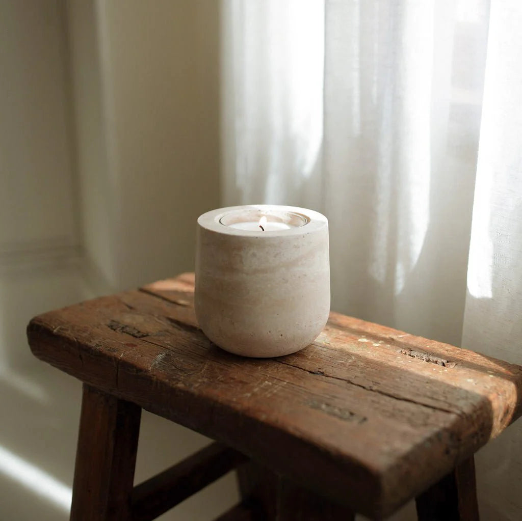 Vessel | Beige Travertine