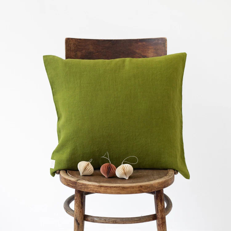 Linen Cushion Cover | Assorted Solid Colours