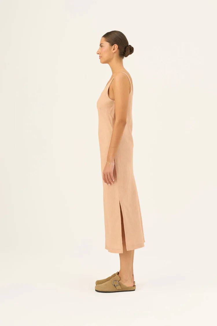 Linen Chamomile Dress