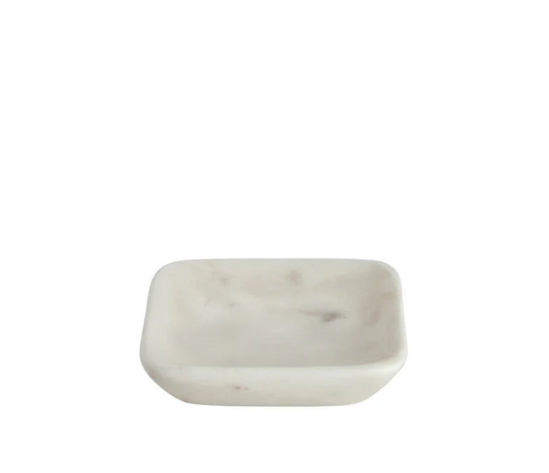 Marble Soap Dish | Square | Rounded Edges