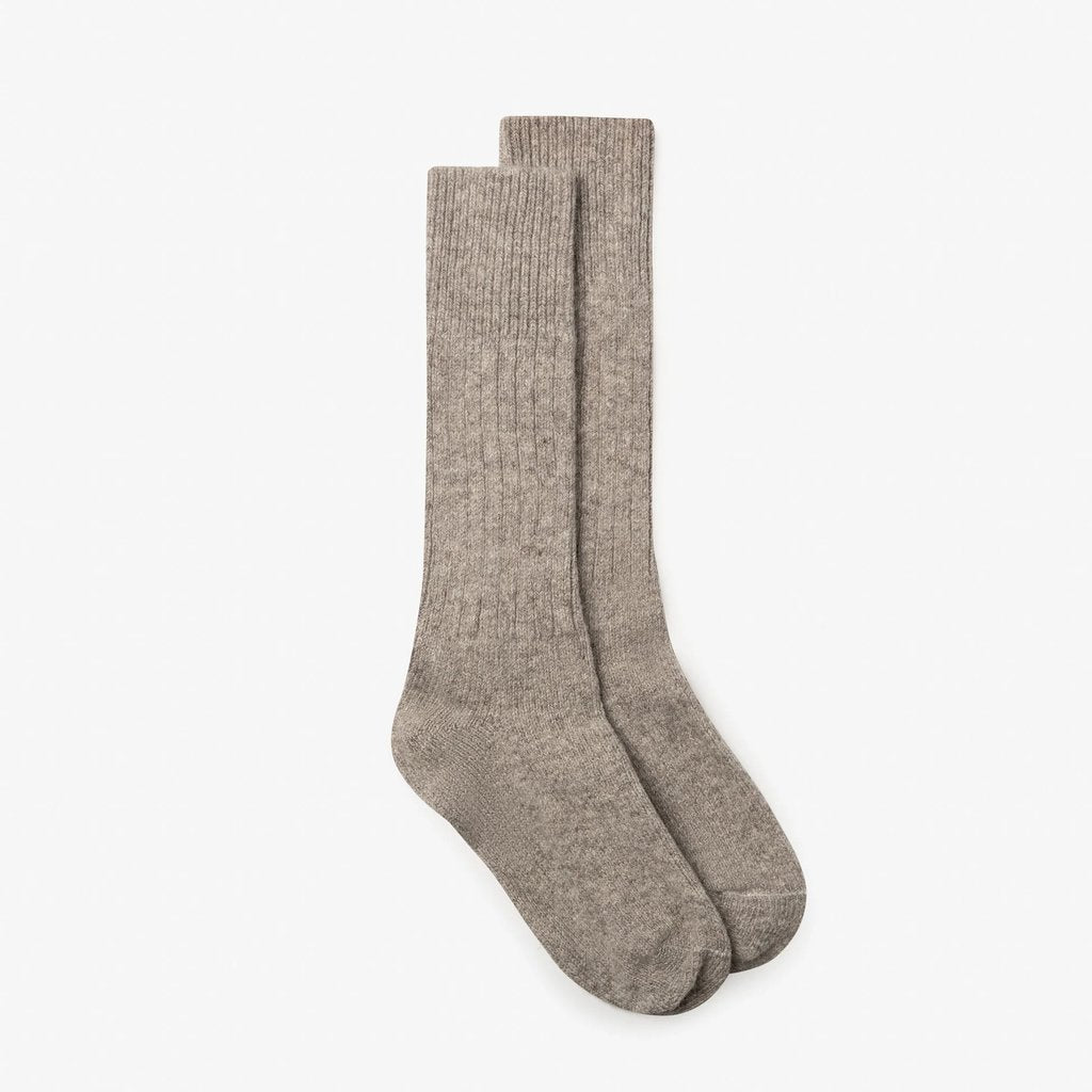 Milo & Dexter - FW24 - The Wool Sock in Natural Sheep Grey - 1