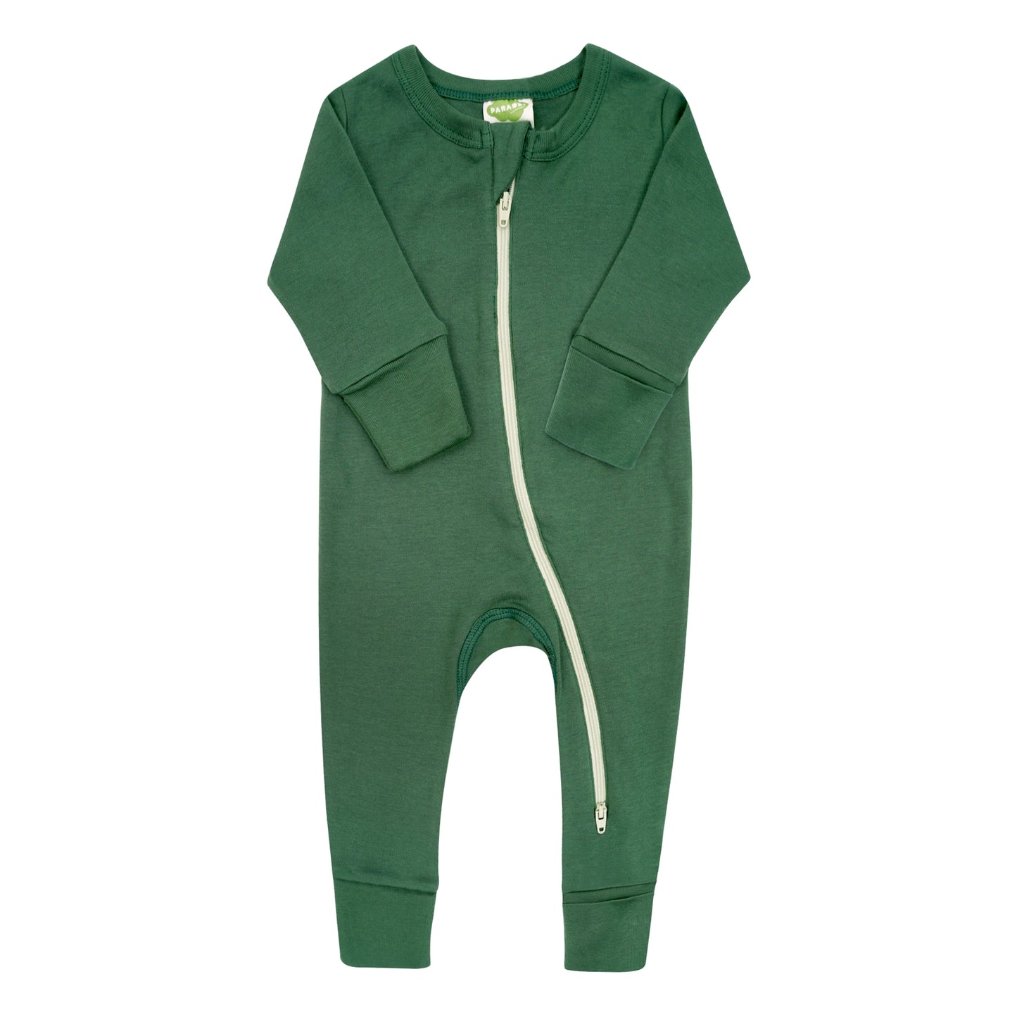 Essential 2-WayZip | L/S Romper | Emerald