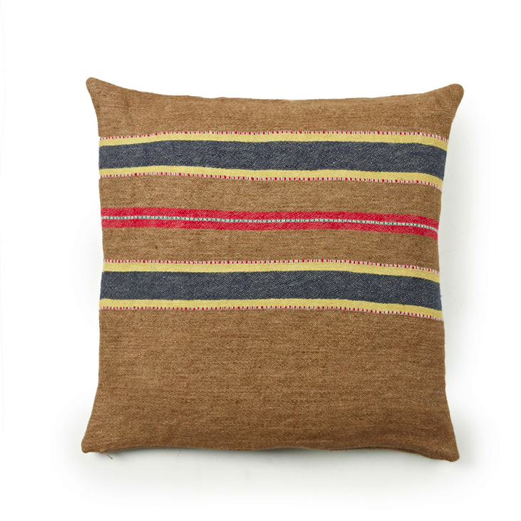 Libeco Belgian Pillow Cover in Camp Stripe