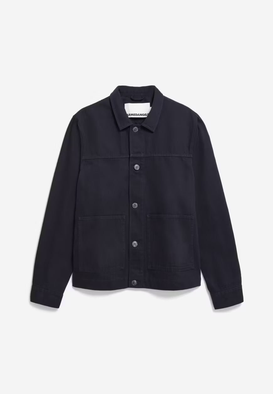 SS25 - ARMEDANGELS - Straavo Jacket in Night Sky - display front 6
