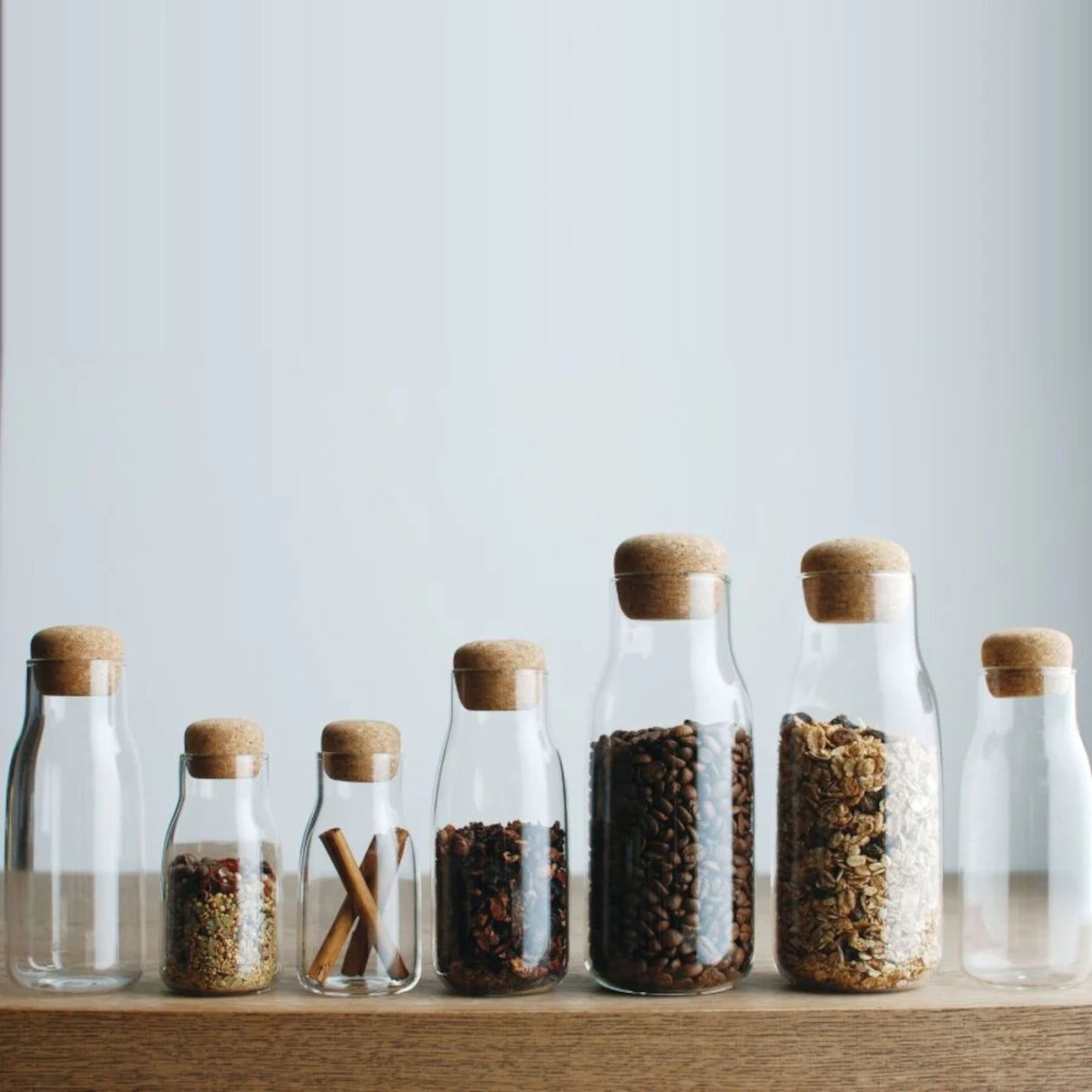 KINTO BOTTLIT Canisters holding dry foods