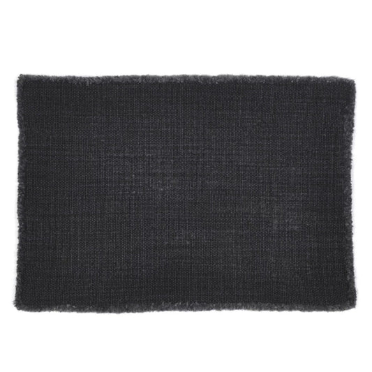 SS25 - Libeco- Jasper Placemat | Single | Faded Black - display 2