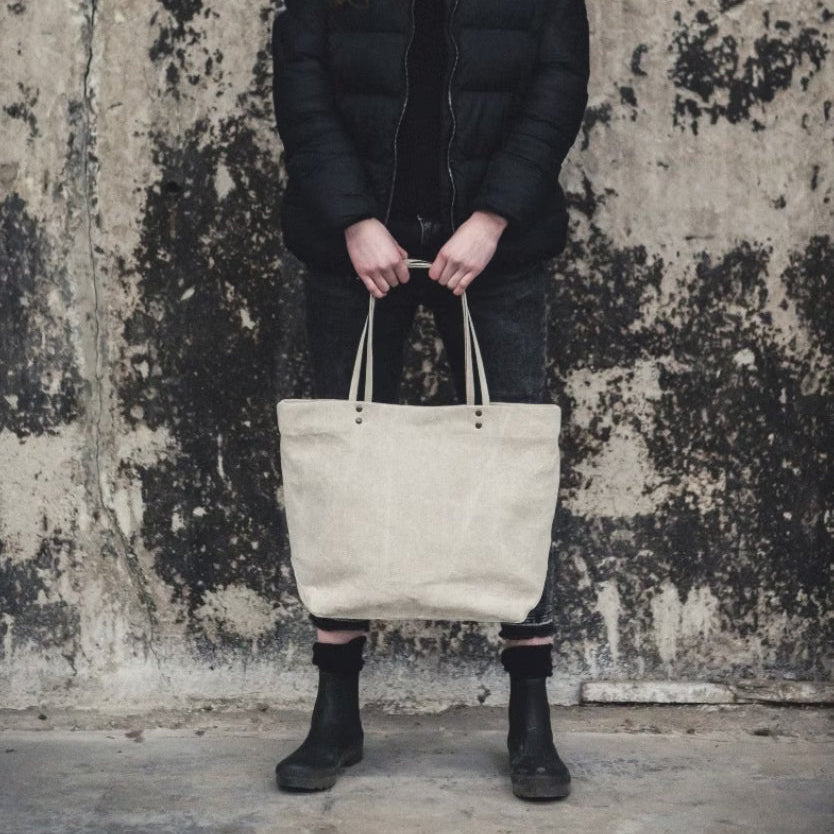SS25 - Libeco - James Large Shoulder Sac | Flax - lifestyle 5
