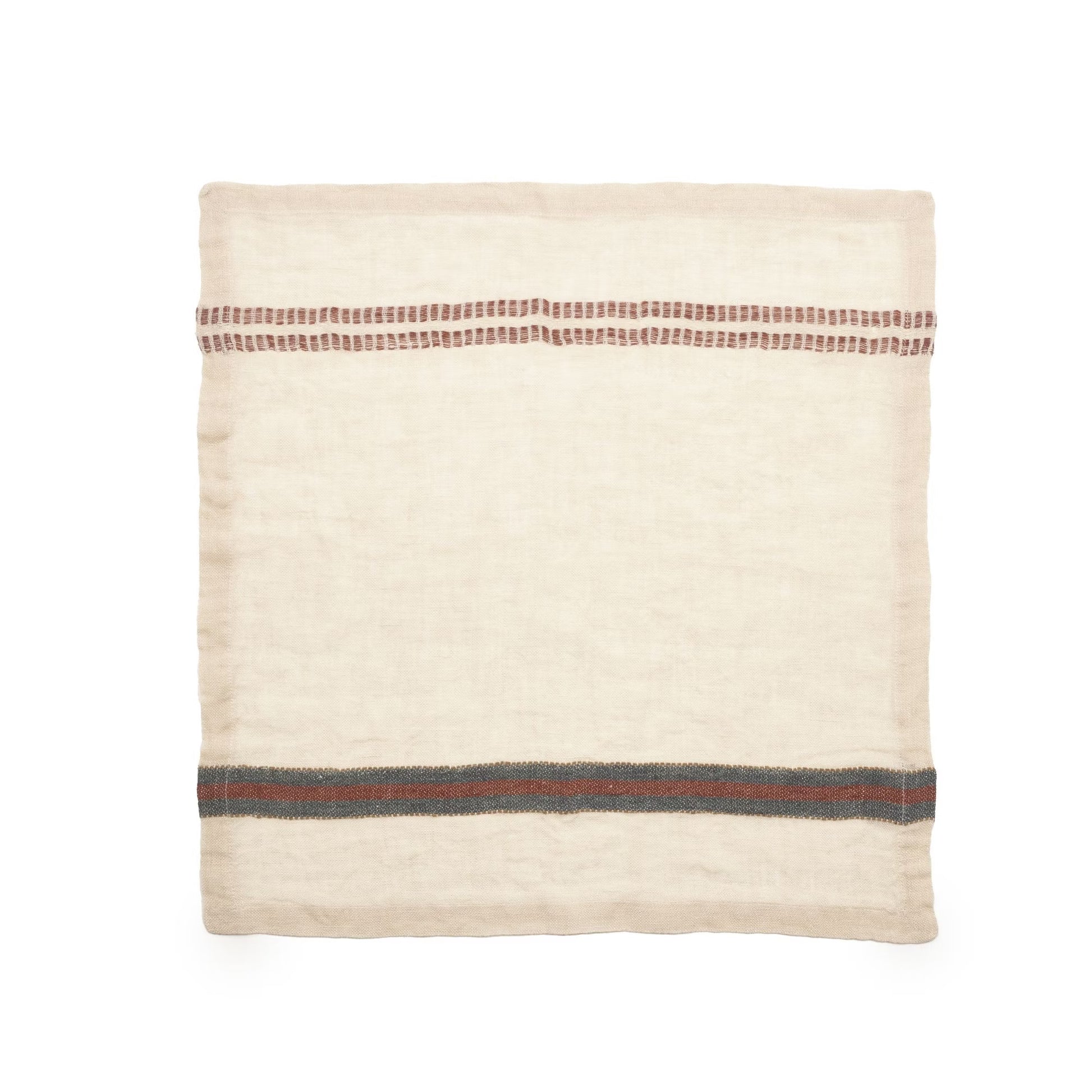 Libeco Perry Napkin in Railroad Stripe
