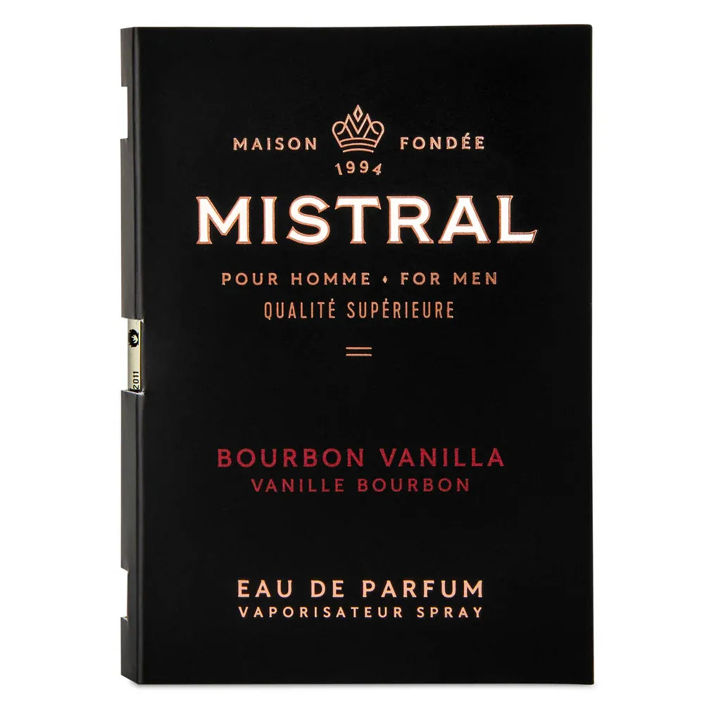 Mistral Bourbon Vanilla perfume bottle