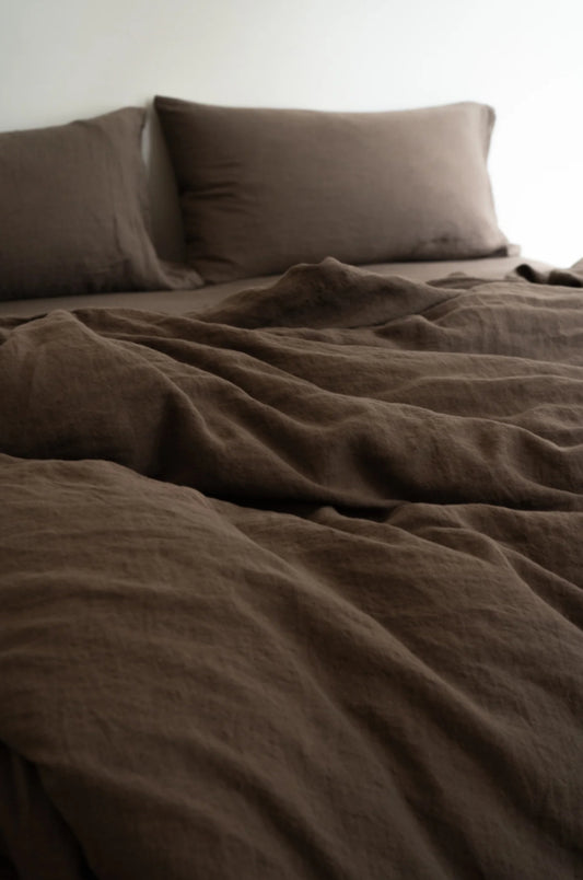 SS25 - Sömn - Duvet Cover | King | Chocolate 1