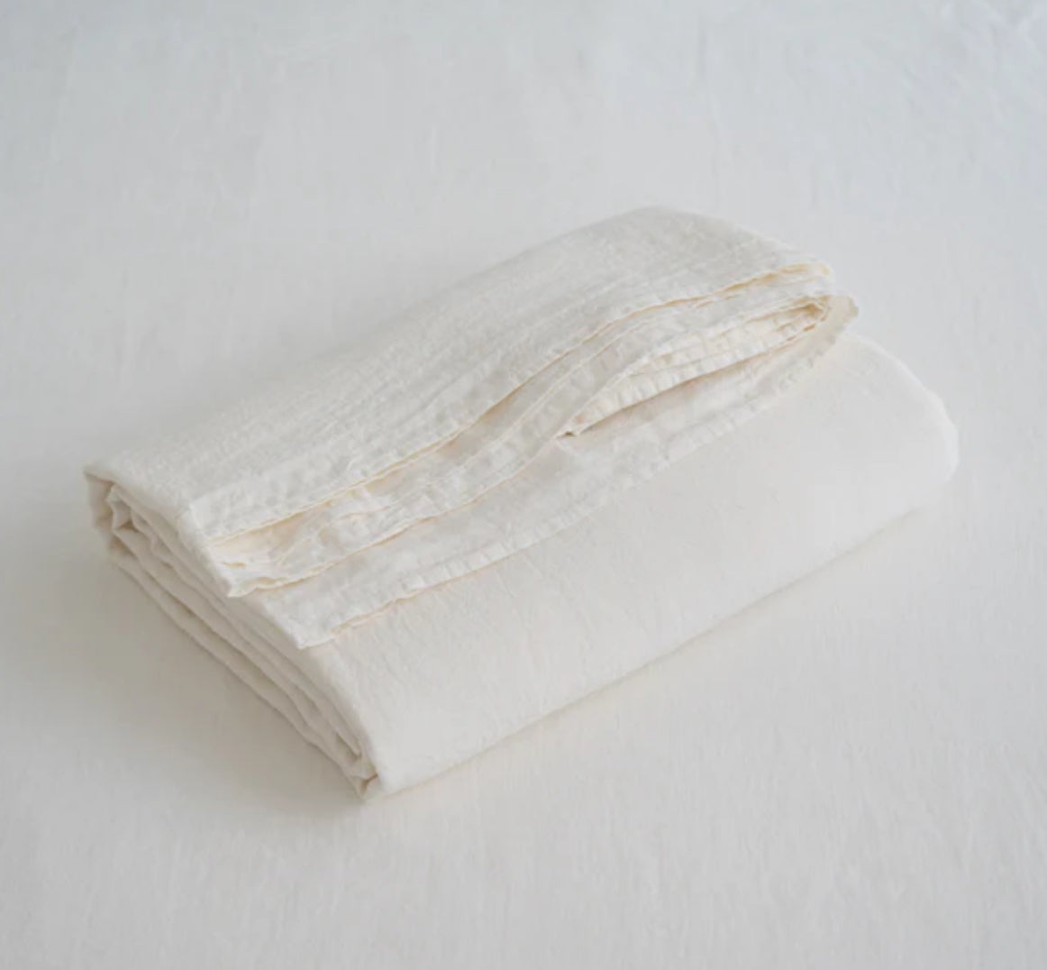 SS25 - Sömn - Flat Sheet | Queen/King | Off White 1