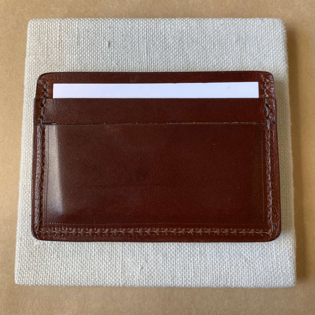 SS25 - Selde Terre - Cardholder | Brown Leather - back 5