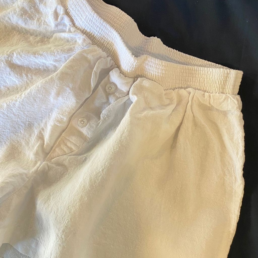SS25 - Shelter | Summer Linen PJ’s in White - 5