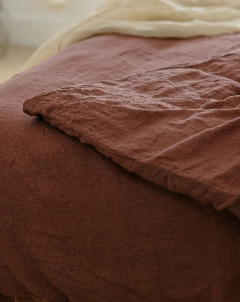 Duvet Cover Queen | Kidney Bean