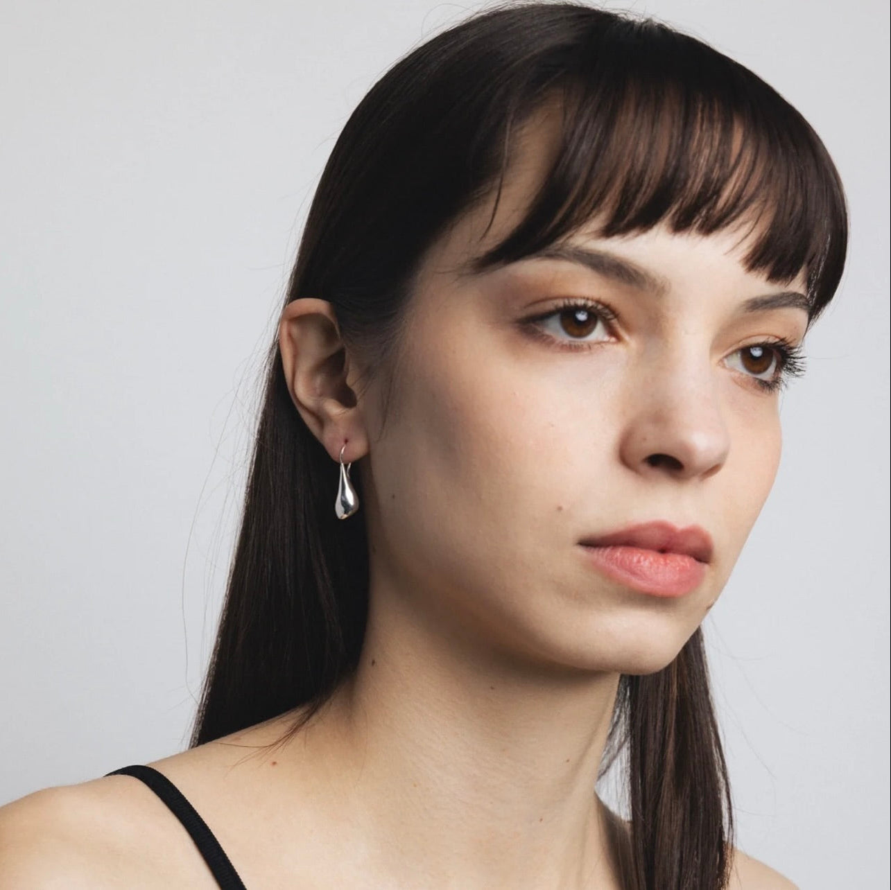 SS25 - Wolf Circus - Sage Earrings | Sterling Silver - on model 2