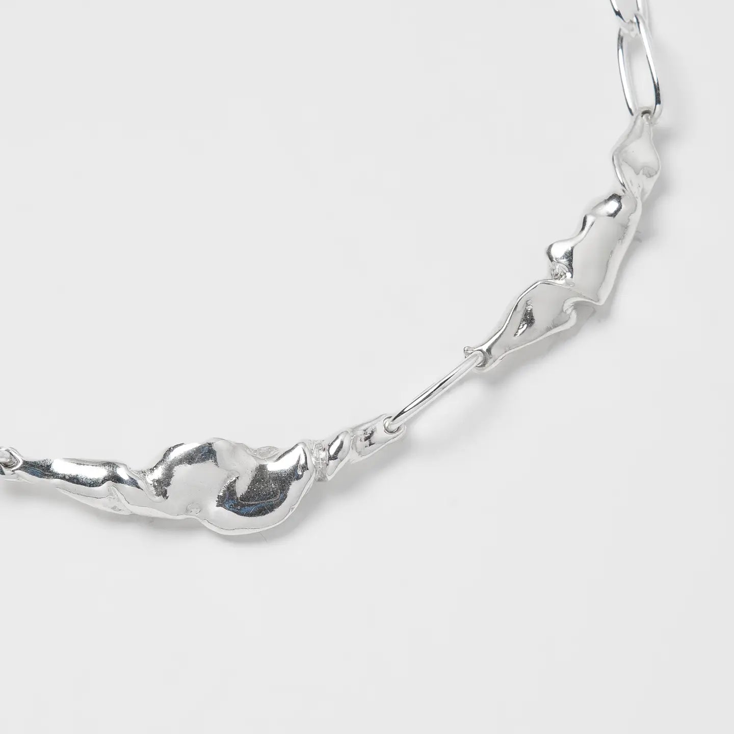 SS25 - Wolf Circus - Tidal Necklace | Sterling Silver - close up 3