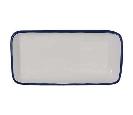 White & Blue Tray