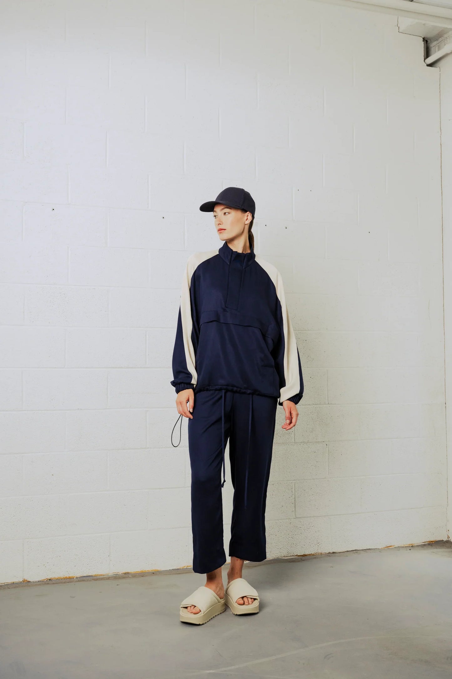 Anorak Calypso Jacket in Navy – BodyBag by Jude