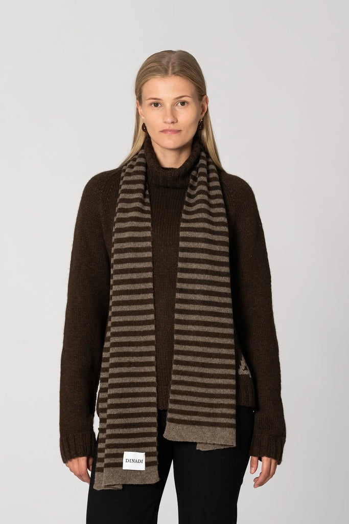 Yak Striped Scarf - Dinadi