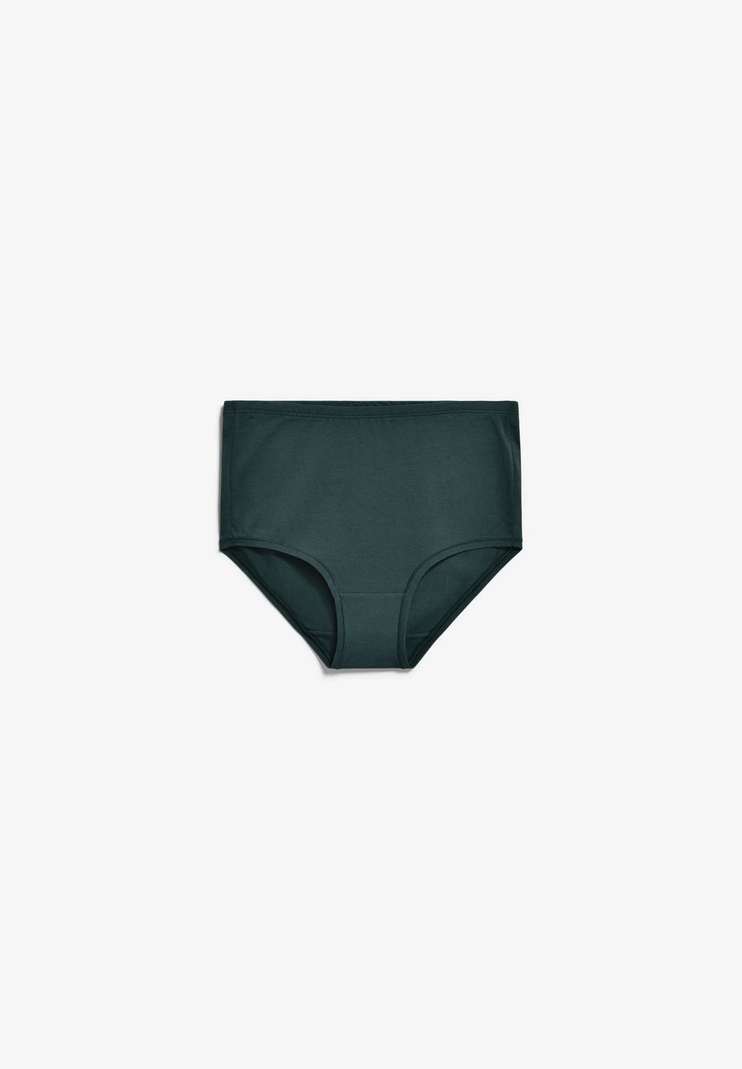 BIRTAA High Waist Underwear - ARMEDANGELS Canada teal flatlay front