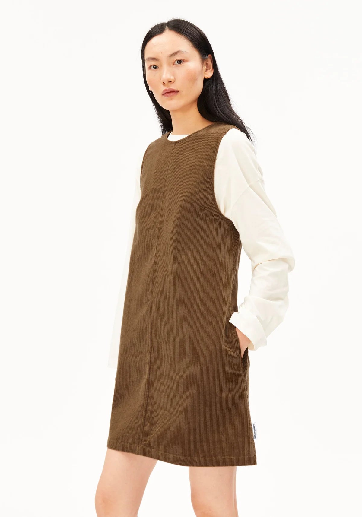 Corduroy Mini Dress - ARMEDANGELS Canada