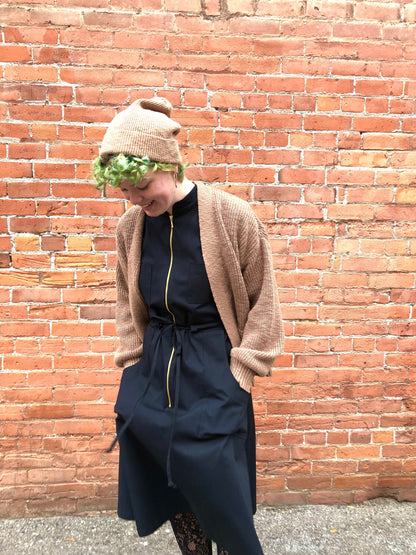 Ribbed Beanie Camel