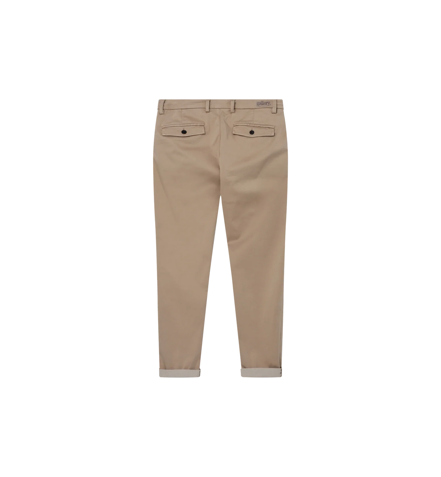 Mos Mosh Gallery Hunt Soft String Pant in Tan Cold-Kit – back view – available at Textile Apparel Kelowna
