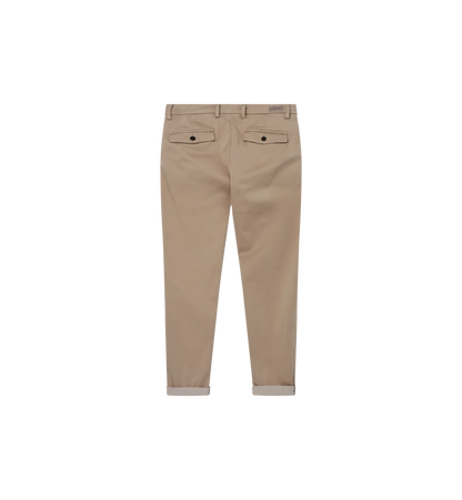 Mos Mosh Gallery Hunt Soft String Pant in Tan Cold-Kit – back view – available at Textile Apparel Kelowna