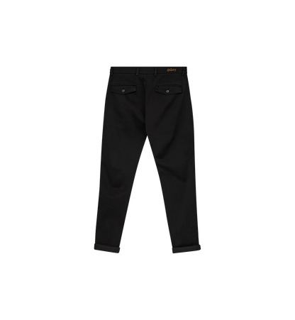 Mos Mosh Gallery Hunt Soft String Pant in Black – back view – shop in Kelowna at Textile Apparel