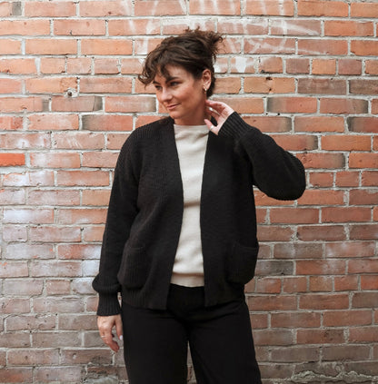 Easy Cardigan in Black